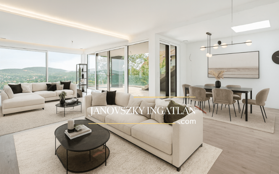 ÖRÖKPANORÁMÁS ÚJ ÉPÍTÉSŰ LUXUSVILLA A 2. KERÜLETBEN
